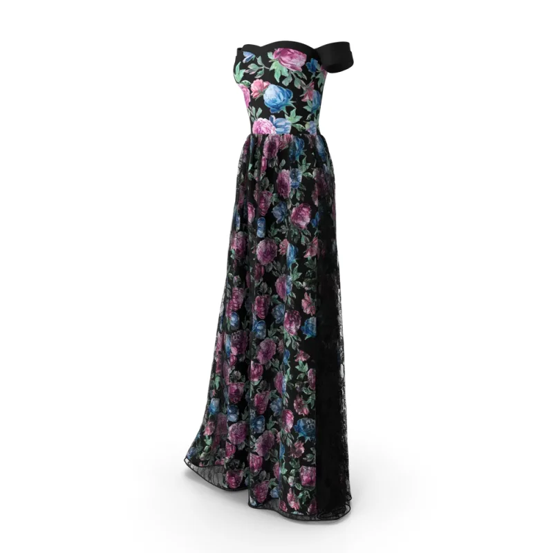 Black Women's Gown