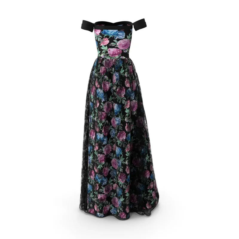 Black Women's Gown
