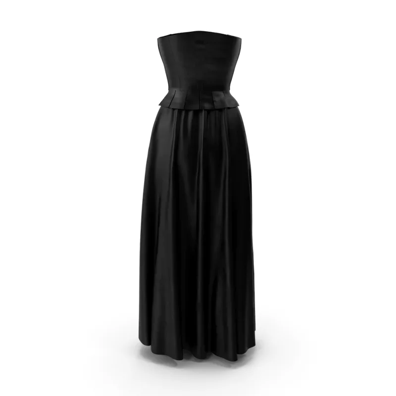 Corset With Black Skirt