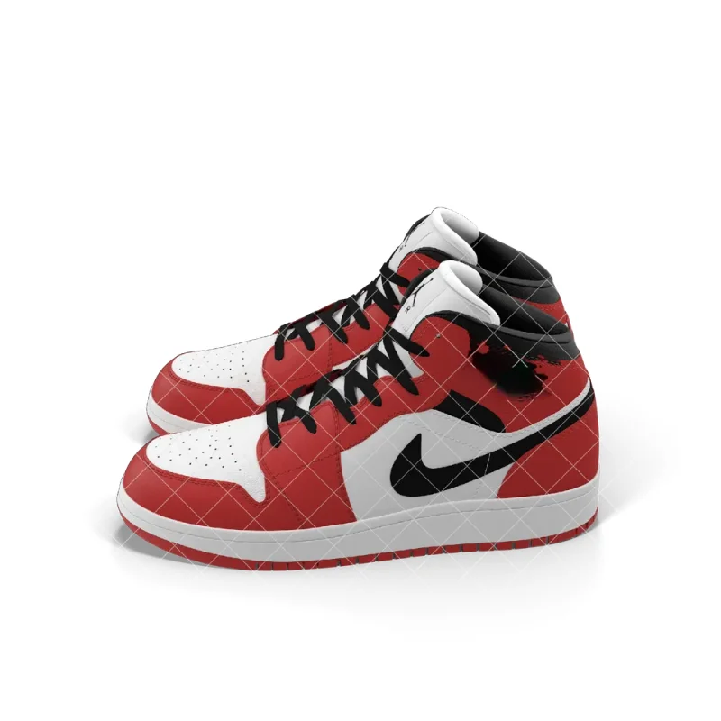 Nike Air Jordan 1 Red And Black