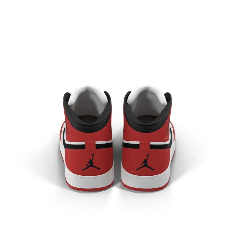 Nike Air Jordan 1 Red And Black