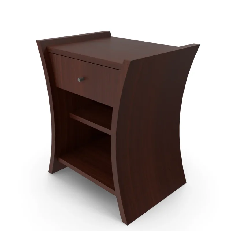 Bedside Table African Cherry